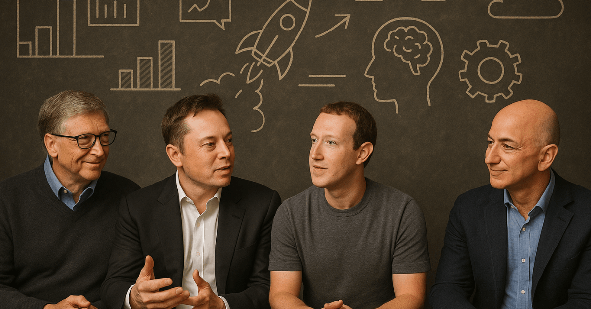 Top 7 Billionaires Who Changed the World With Their Ideas