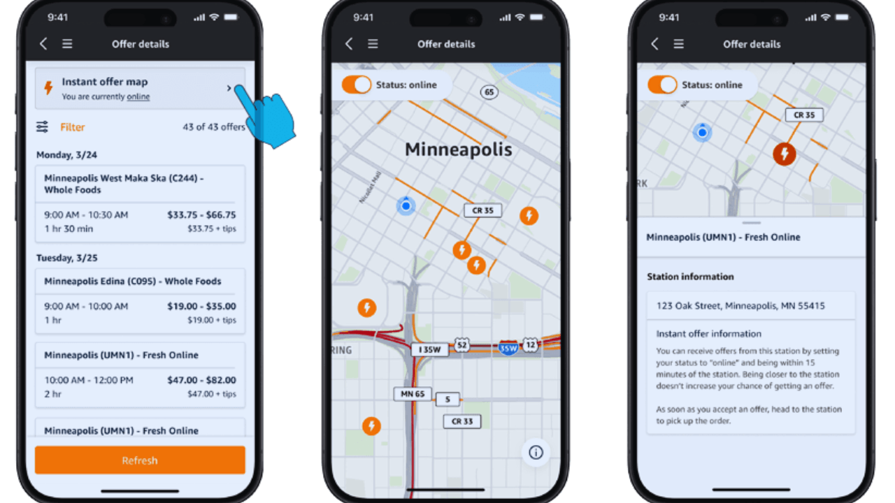 Cómo conducir para Amazon Flex: Guía para conseguir más rutas